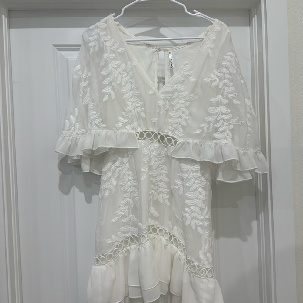White dress